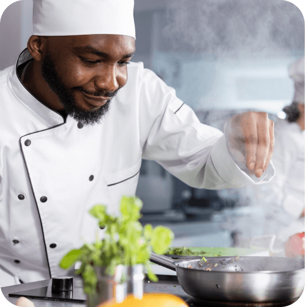 African vendor managing business on JollofSpace platform